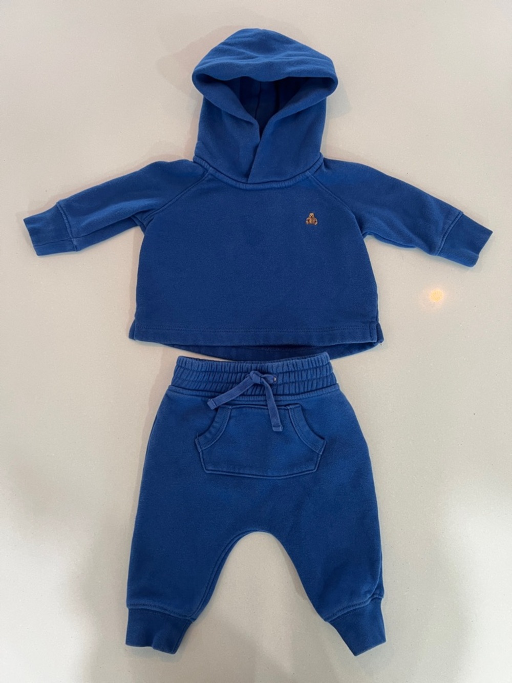 Baby GAP Blue Baby Hoodie & Jogger Set